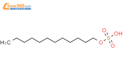 硫酸单十二烷基酯