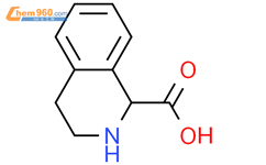 (S)-1,2,3,4-四氢异喹啉-1-羧酸结构式图片|151004-92-1结构式图片