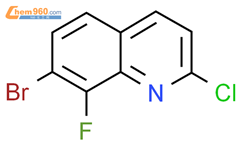 7-Bromo-2-chloro-8-fluoroquinoline结构式图片|1510844-28-6结构式图片