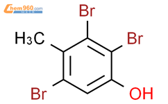 Phenol, 2,3,5-tribromo-4-methyl-结构式图片|151101-40-5结构式图片