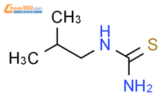 异丁基-硫脲结构式图片|1516-33-2结构式图片