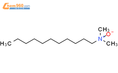 N,N-二甲基十一烷基胺N-氧化物结构式图片|15178-71-9结构式图片