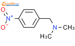 N,N-二甲基-4-硝基苄胺结构式图片|15184-96-0结构式图片