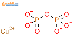 Diphosphoric acid,copper(2 ) salt (1:2)结构式图片|15191-80-7结构式图片