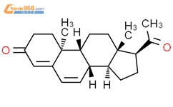去氢孕酮结构式图片|152-62-5结构式图片