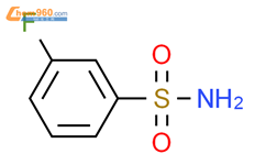 3-氟苯磺酰胺结构式图片|1524-40-9结构式图片