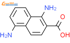 (9ci)-1,5-二氨基-2-萘羧酸结构式图片|152406-23-0结构式图片
