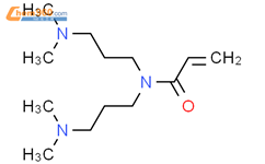 2-Propenamide, N,N-bis[3-(dimethylamino)propyl]-结构式图片|152509-55-2结构式图片