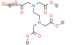 乙烯二胺四乙酸-d4结构式图片|15251-22-6结构式图片