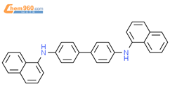 N,N'-二(1-萘基)-4,4'-联苯二胺结构式图片|152670-41-2结构式图片