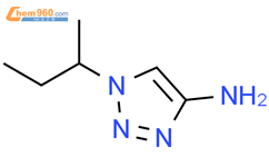 1-(Butan-2-yl)-1H-1,2,3-triazol-4-amine结构式图片|1528343-90-9结构式图片