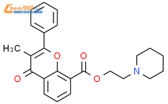 黄酮哌酯结构式图片|15301-69-6结构式图片