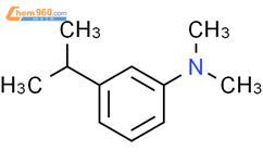 (9ci)-N,N-二甲基-3-(1-甲基乙基)-苯胺结构式图片|153143-49-8结构式图片