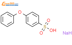 Benzenesulfonic acid, 4-phenoxy-, sodium salt结构式图片|15336-66-0结构式图片
