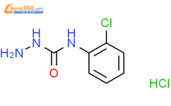 4-(2-氯苯基)氨基脲盐酸盐结构式图片|153513-57-6结构式图片