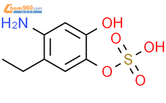 4-乙基-5-氨基邻苯二酚O-硫酸盐结构式图片|1535186-79-8结构式图片
