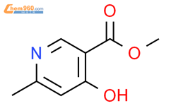 4-羟基-6-甲基烟酸甲酯结构式图片|1535221-58-9结构式图片