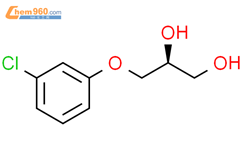 1,2-Propanediol, 3-(3-chlorophenoxy)-, (2S)-结构式图片|153547-66-1结构式图片