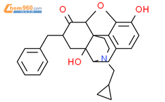 Morphinan-6-one,17-(cyclopropylmethyl)-4,5-epoxy-14-hydroxy-3-(phenylmethoxy)-, (5a)-结构式图片|153567-11-4结构式图片