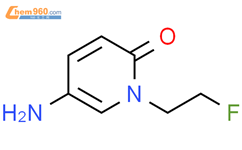 2(1H)-Pyridinone, 5-amino-1-(2-fluoroethyl)-结构式图片|1536644-88-8结构式图片