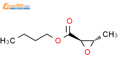 N-(2r,3s)-2,3-环氧基丁酸丁酯结构式图片|153830-19-4结构式图片