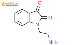 1-(2-氨基乙基)-1H-吲哚-2,3-二酮结构式图片|1541822-32-5结构式图片