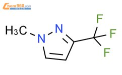 1-甲基-3-三氟甲基-1H-吡唑结构式图片|154471-65-5结构式图片