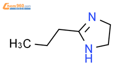2-丙基咪唑啉结构式图片|15450-05-2结构式图片