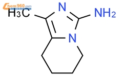 5,6,7,8-四氢-1-甲基咪唑并[1,5-a]吡啶-3-胺结构式图片|1546992-41-9结构式图片