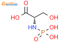 N-膦酰-L-丝氨酸结构式图片|155179-87-6结构式图片