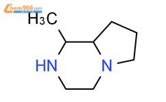 1-methyl-1,2,3,4,6,7,8,8a-octahydropyrrolo[1,2-a]pyrazine结构式图片|155206-39-6结构式图片