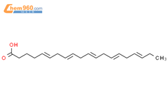 廿碳五烯酸结构式图片|1553-41-9结构式图片