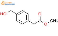 4-(羟基甲基)苯乙酸甲酯结构式图片|155380-11-3结构式图片