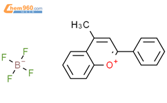 四氟硼酸4-甲基-2-苯基-1-苯并吡喃鎓结构式图片|155614-08-7结构式图片