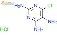 2,4,5-三氨基-6-氯嘧啶盐酸盐结构式图片|155824-29-6结构式图片