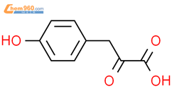 4-羟苯基丙酮酸结构式图片|156-39-8结构式图片