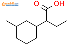 2-(3-甲基环己基)丁酸结构式图片|1561331-40-5结构式图片