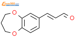 (2E)-3-(3,4-dihydro-2H-1,5-benzodioxepin-7-yl)prop-2-enal结构式图片|1563461-31-3结构式图片