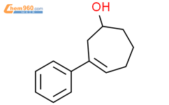3-苯基-3-环庚烯-1-醇结构式图片|156451-84-2结构式图片