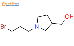3-Pyrrolidinemethanol, 1-(3-bromopropyl)-结构式图片|1565547-07-0结构式图片