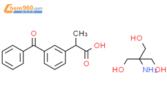 右旋酮洛芬氨丁三醇结构式图片|156604-79-4结构式图片