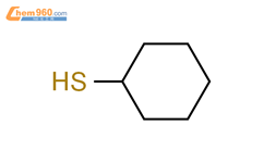 环己硫醇结构式图片|1569-69-3结构式图片