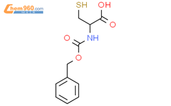 2-(Phenylmethoxycarbonylamino)-3-sulfanylpropanoic acid结构式图片|156916-81-3结构式图片