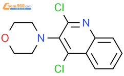 Quinoline, 2,4-dichloro-3-(4-morpholinyl)-结构式图片|157027-34-4结构式图片