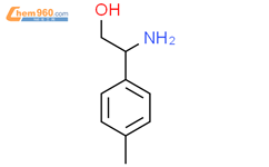 2-氨基-2-(4-甲基苯基)乙醇结构式图片|157142-48-8结构式图片