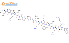 Cecropin A (1-7)-Melittin A (2-9) amide结构式图片|157606-25-2结构式图片
