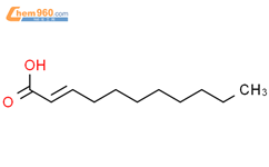 反-2-十一烯酸结构式图片|15790-94-0结构式图片
