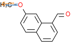 7-甲氧基萘-1-羧醛结构式图片|158365-55-0结构式图片
