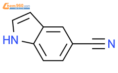 5-氰基吲哚结构式图片|15861-24-2结构式图片