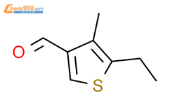 5-乙基-4-甲基-3-噻吩羧醛(9ci)结构式图片|159144-72-6结构式图片
